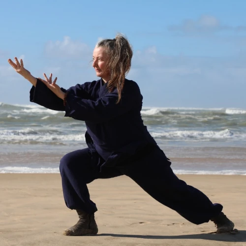 Wēi yí pratiquant le Tai Ji Quan